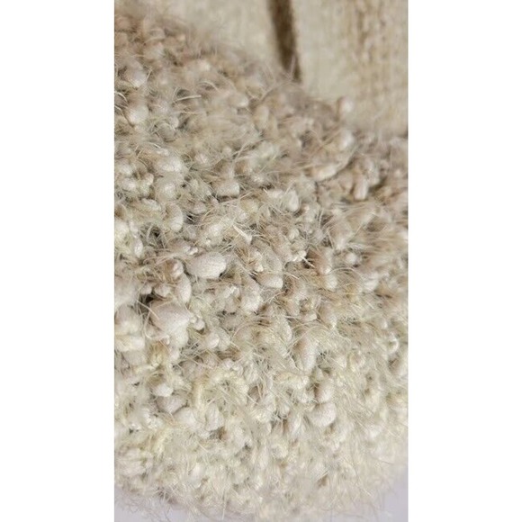 BB‎ Dakota Womens Cardigan Sweater Open Front Knit Beige Small S - Picture 3 of 6